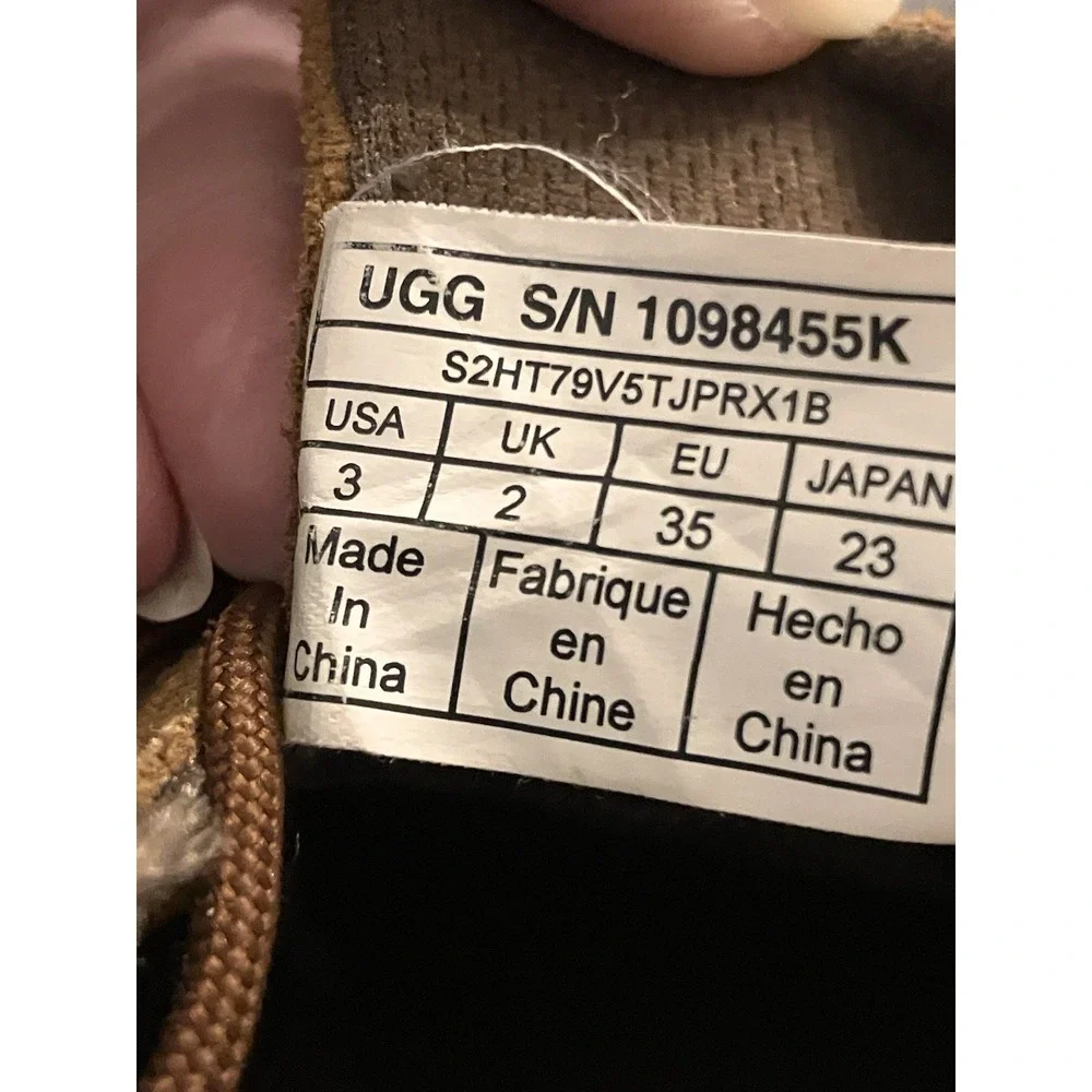 UGG canoe suede